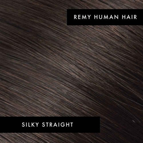 U Tip Hair Extensions by Everlong, Remy Human Hair, Fusion Glue Adhesive Method, Premium Keratin 56 gram Bundles, 22" #2 Darkest Brown