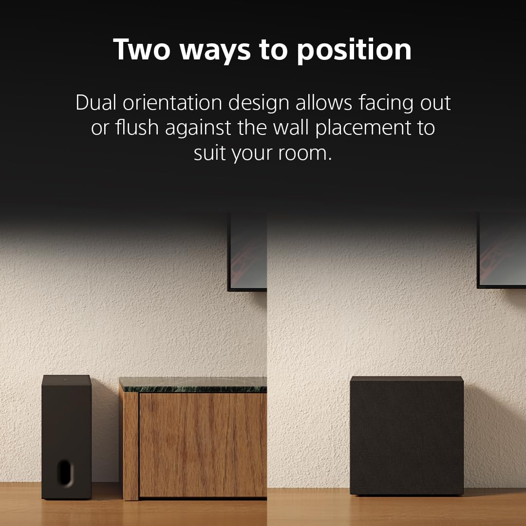 Sony BRAVIA Theater Bar 9 Sound Bar (HT-A9000) with Sub 8 Wireless Subwoofer (SA-SW8) Bundle