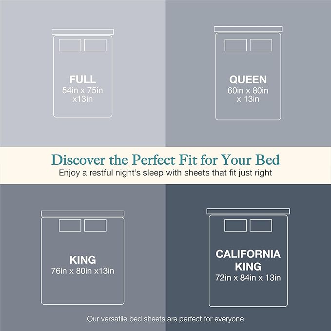 Tier One Home Fitted Grounding Sheets for Earthing, 5% Silver Fiber + 95% Certified Organic Cotton for Better Sleep and Pain Relief. Deep Pockets. Includes Grounding Wristband & Cords (Queen)