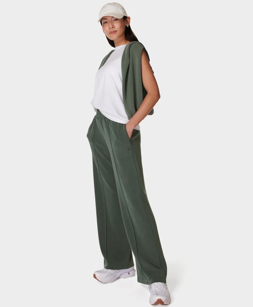Sweaty Betty Casual Sand WASH Smocked Waist Track Pant