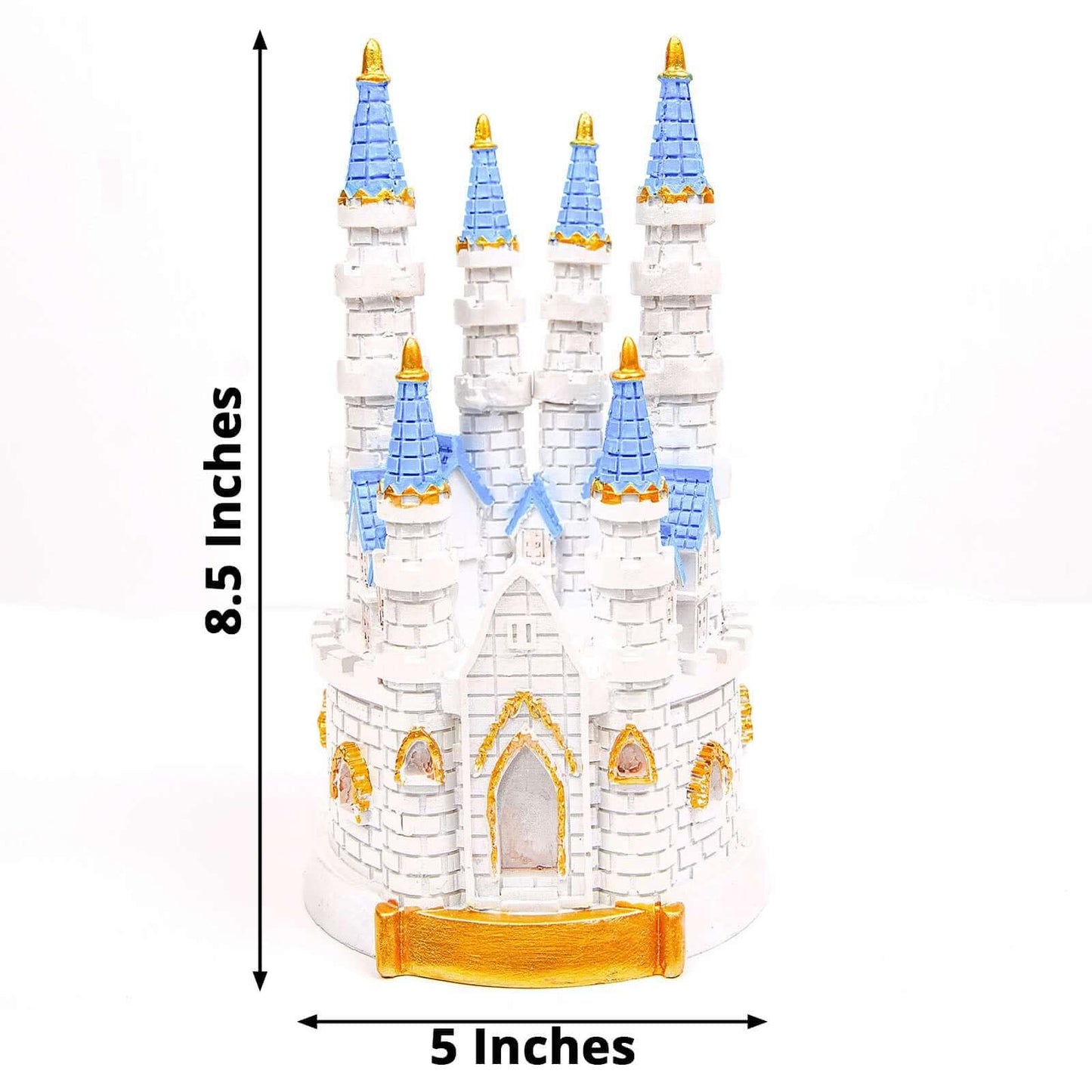 Efavormart 8.5" Cinderella's Castle Cake Topper Figurine For Wedding Party Special Event