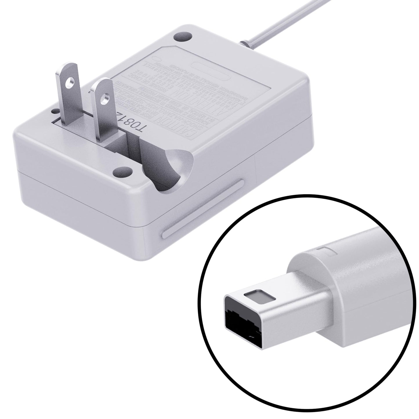HAUZIK Power Supply Replacement Compatible with Nintendo 3DS, 3DS XL, 2DS, 2DSXL, DSi, DSiXL Charger AC Adapter with Cable