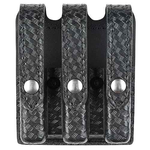 Safariland Duty Gear Bianchi 777-83-4: 777 Glock 17/22 Bsk Blk, Basket Weave, Black