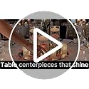 Houseables Mirror Centerpieces for Tables, Round Mirrors for Centerpieces, Mirrored Trays, Round Table Plate Tray, Circle,...
