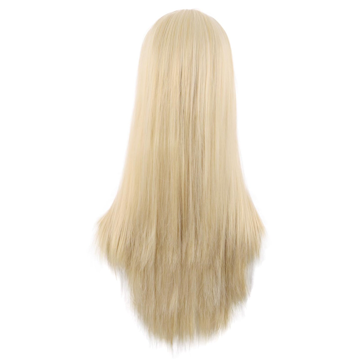 MapofBeauty 28 Inch/70 cm Women Special Long Straight Synthetic Wig (Mixed Blonde)
