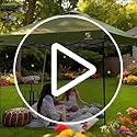 10x10 Pop Up Canopy Replacement Top Cover with Air Vent for Straight Leg Canopy Tent, Waterproof for Outdoor Garden Patio ...