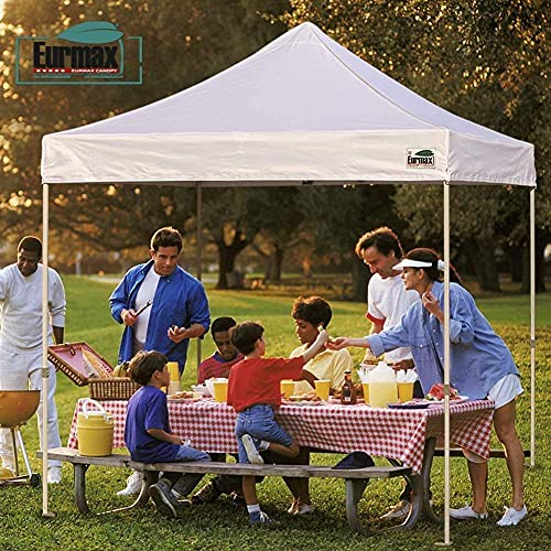 Eurmax USA 10x20 Pop Up Canopy Replacement Canopy Tent Top Cover, Instant Canopy Top Cover ONLY, Choose 30 Colors,Bonus 4P...