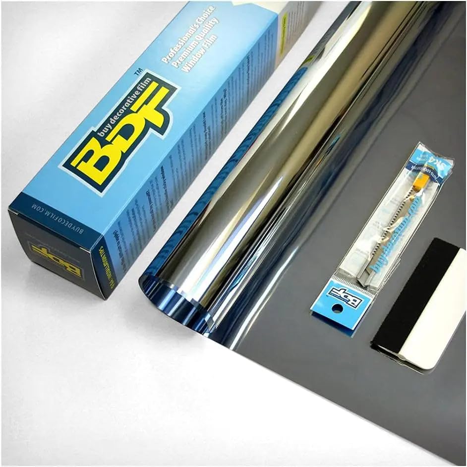 BDF S03 Window Film Highly Reflective Mirror Daytime Privacy - 36in X 14ft