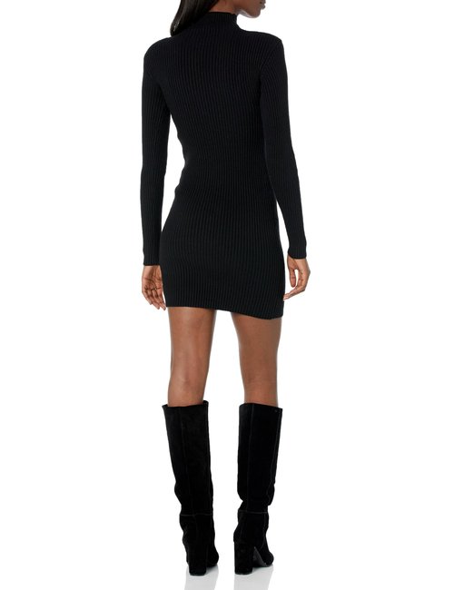 ASTR the Label Women's Gwendolyn Sweater Dress, Black