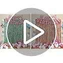 3 Pack Colorful Foil Fringe Curtain Backdrop - 6.6 x 3.3 ft Wavy Rainbow Tinsel Backdrop Curtain Metallic Streamers Irides...