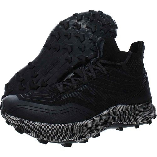 Saucony Mens Endorphin Trail Mid Runshield Hiking Shoes Black 10.5 Medium (D)