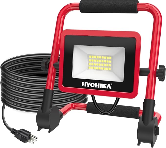 HYCHIKA Heat Gun,Orbital Sander 3.8Amp 450W,Reciprocating Saw,180W Rotary Tool,30W LED Work Light,5-Tool Power Tool Set Combo Kit