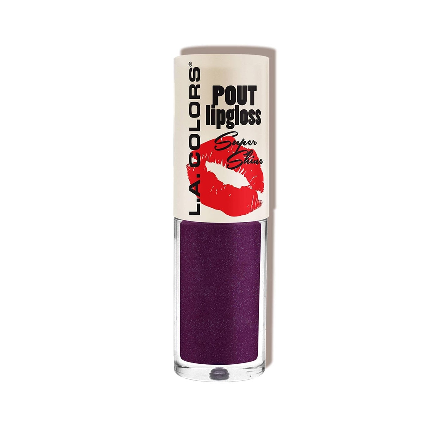 L.A. COLORS Pout Shiny Lipgloss, Tantalizing CLG648