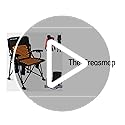 Heated Camping Chairs Adults Folding: Oversized Foldable Outdoor Chair for Outsides with Cup Holder – Heavy Duty Heating P...
