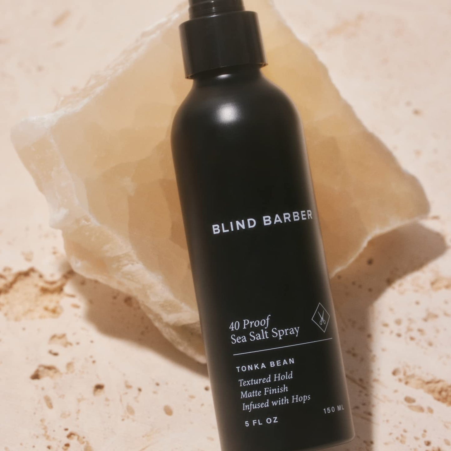 Blind Barber 40 Proof Sea Salt Spray for Men - Salt Water Hair Spray for Volume & Texture - Water-Based Matte Finish with Lig