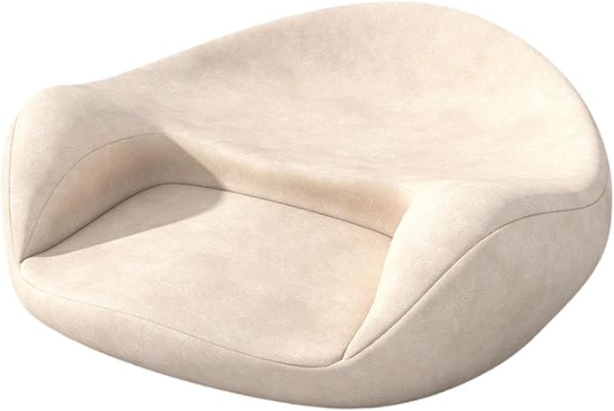 Meditation Cushion Yoga Mat Cushion Support Equipment Creative Seat Floor Pillow for Bedroom Tea Ceremony Sitting Living Room, Champagne