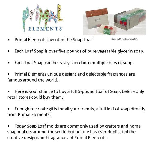 Primal Elements Marine Life Soap Loaf, 5 Pound