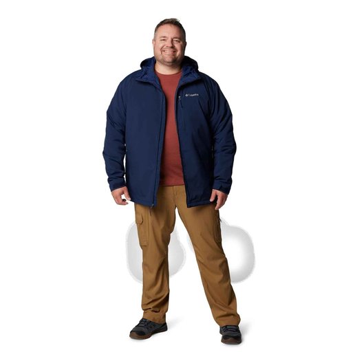 Columbia Men's Gate Racer II Softshell, Collegiate Navy, Large
