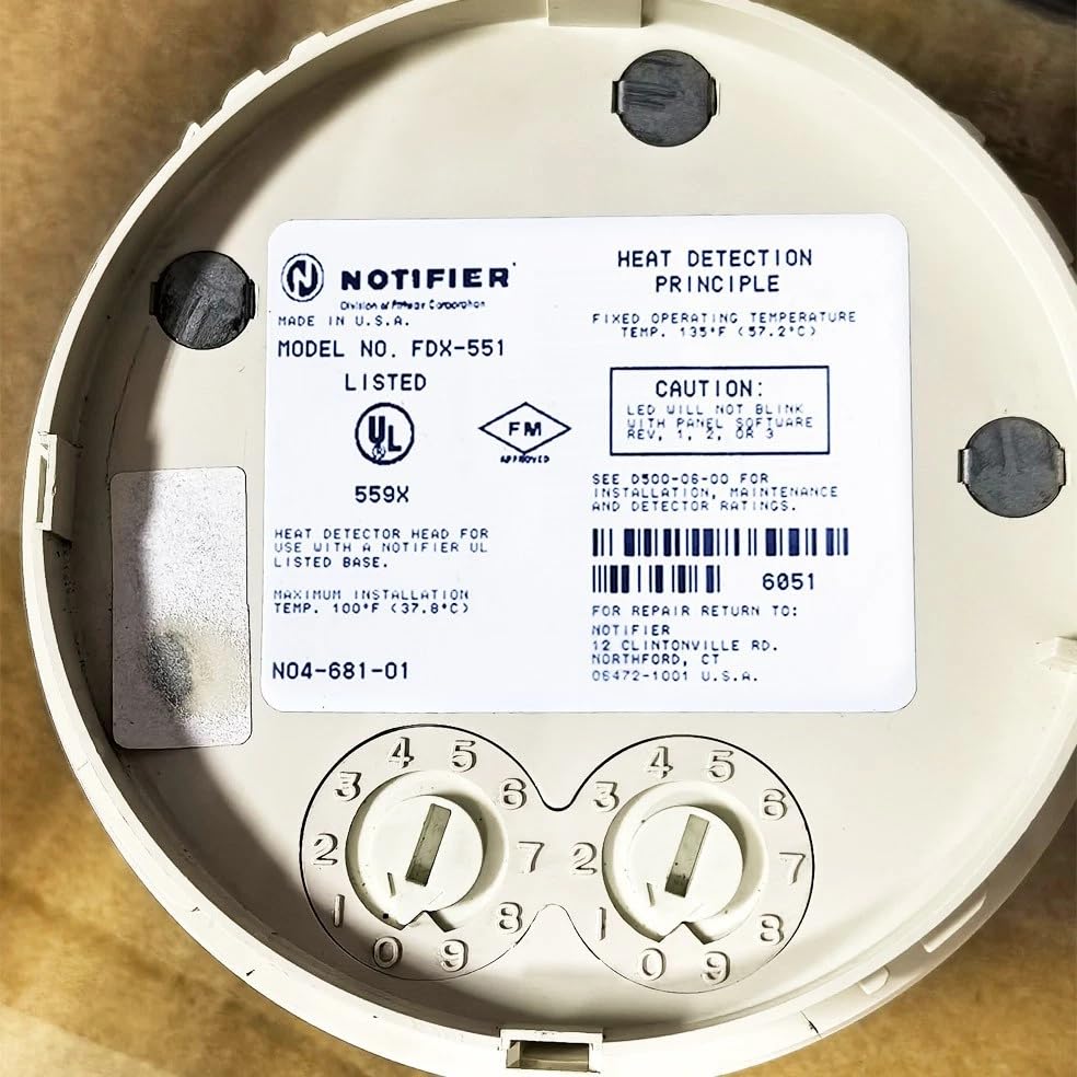 Nib! Notifier FDX-551 Detector FDX 551