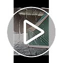 KAMPKEEPER Side Tent for 10 x 10 ft Pop Up Canopy, Easy Setup Gazebo Attachment, Camping Tent Orange (Canopy and Bracket N...
