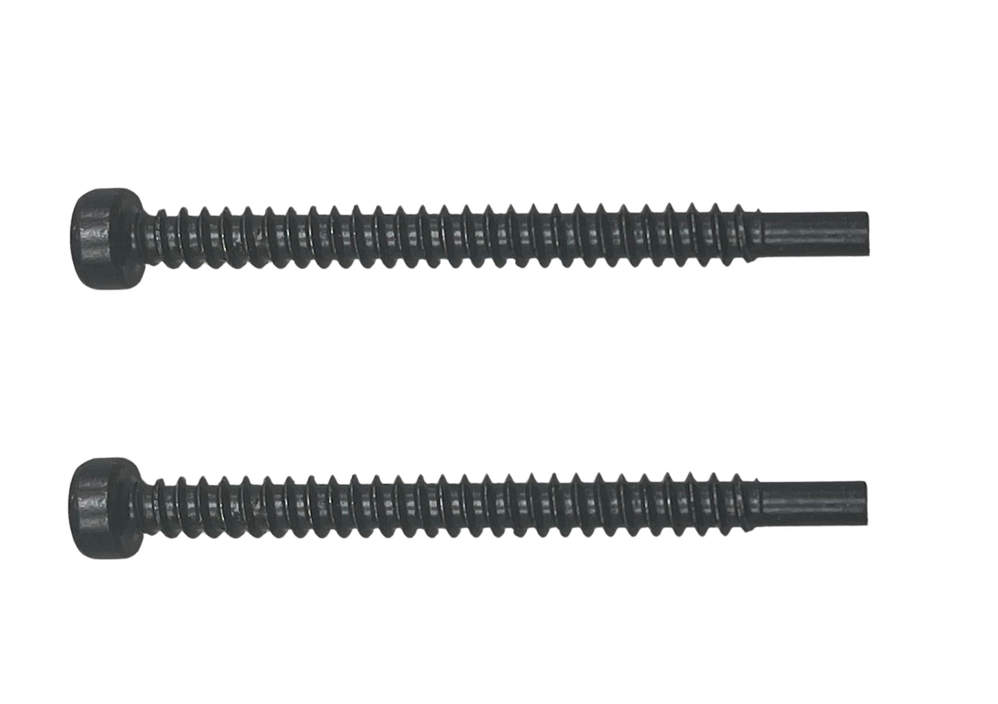 Adjustable and Universal Screw for Sliding Screen Doors, Cabinets, Home Improvement, Furniture, or Other Hardware Uses | Screws for Hardware Needs, Doors, or Tools- 1/8" W x 1.88" L (2)