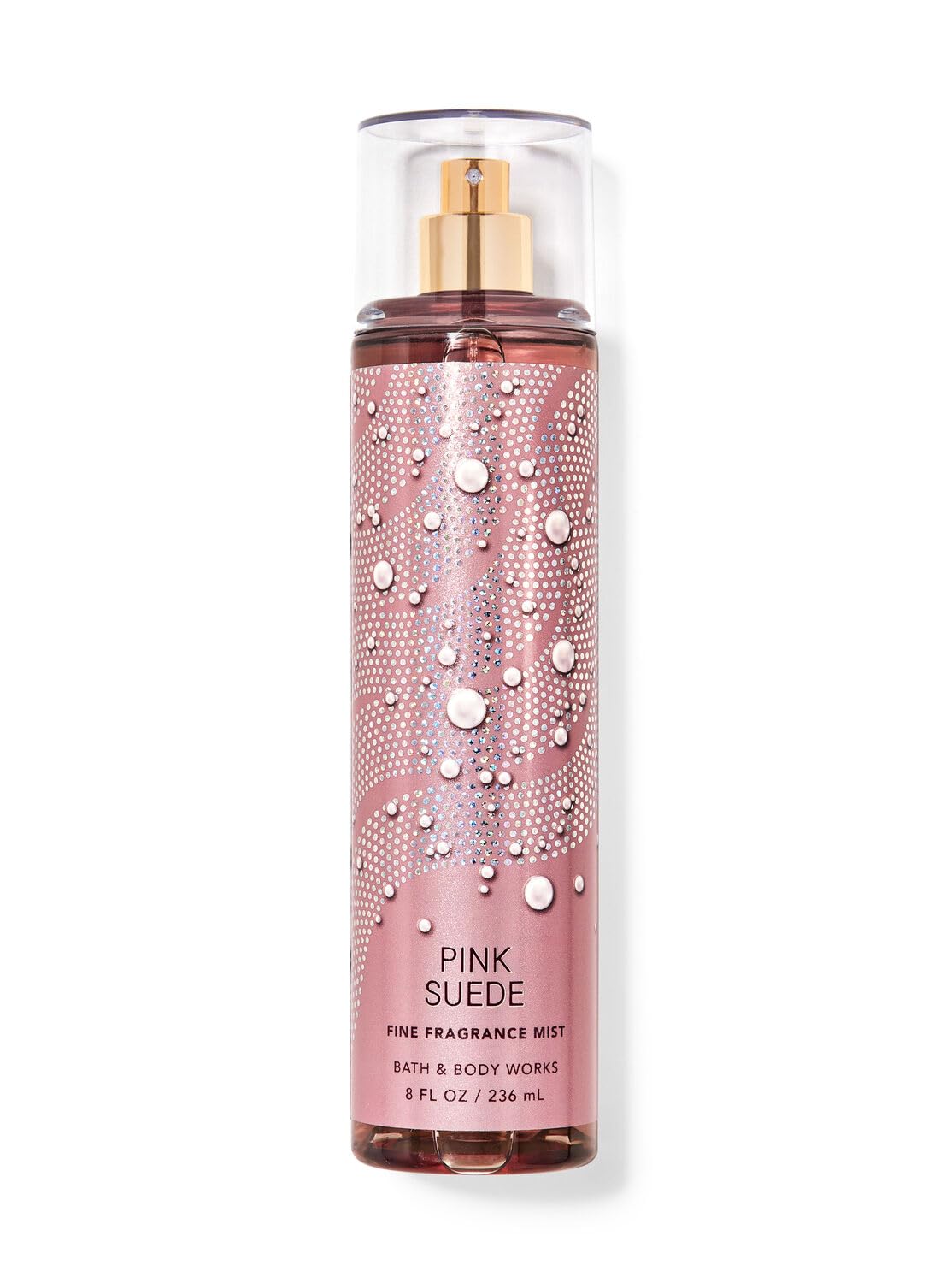 Bath & Body Works Pink Suede Fine Fragrance Body Spray Mist, Warm Vanilla Sugar (Pink Suede)
