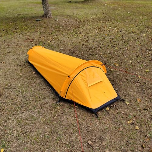 Single Person Bivy Tent 1 Man Tent for Camping Hiking Backpacking Outdoor Survival Gear - Easy Set Up