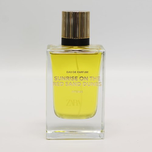 Zara Sunrise On The Red Sand Dunes Intense EDP Captivating Amber and Radiant Citrus Fragrance 100 ML (3.38 FL. OZ)
