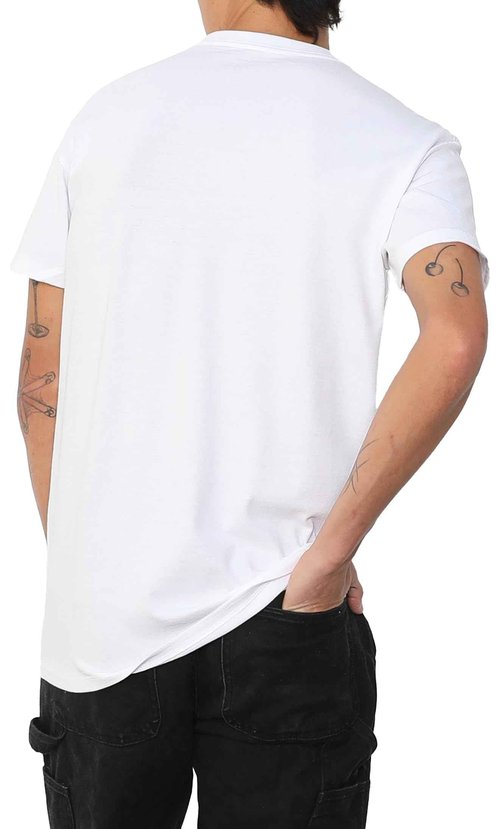 Unfortunate Portrait Men's Greetings from New York Short Sleeve Shirt White