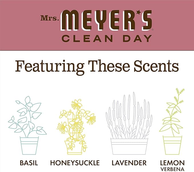Mrs. Meyers Liquid Hand Soap - Rosemary - 12.5 oz - Pack of 6