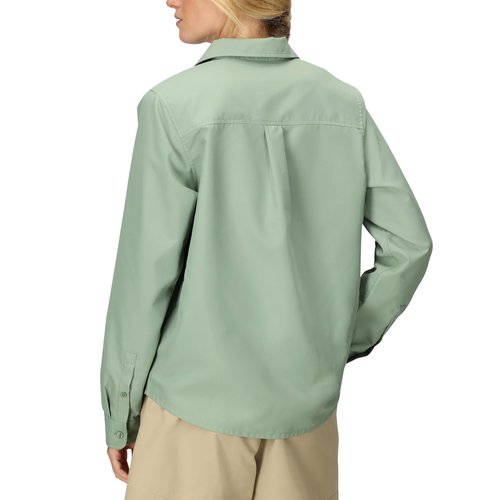 MARMOT Women's AirExchange UPF 40 Long Sleeve Shirt - Breathable, Moisture Wicking, Agate Green, Small