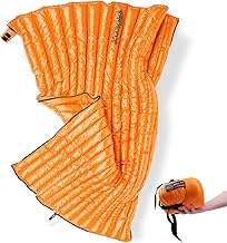 ZOOOBELIVES Ultralight Backpacking 32-50F Down Sleeping Bag - 27oz Ultra Compact 650 Fill Power Envelope Sleeping Bag for ...