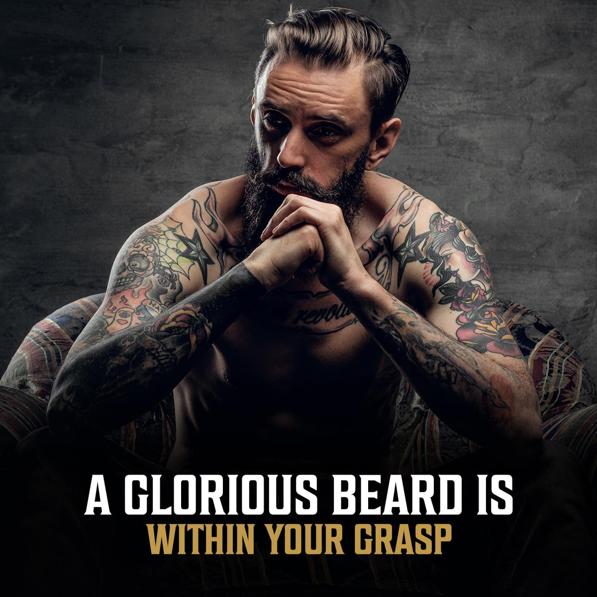 Viking Revolution Cedar and Pine Beard Oil for Men - Natural Argan and Jojoba Beard Softener, Conditioner for Strengthening and