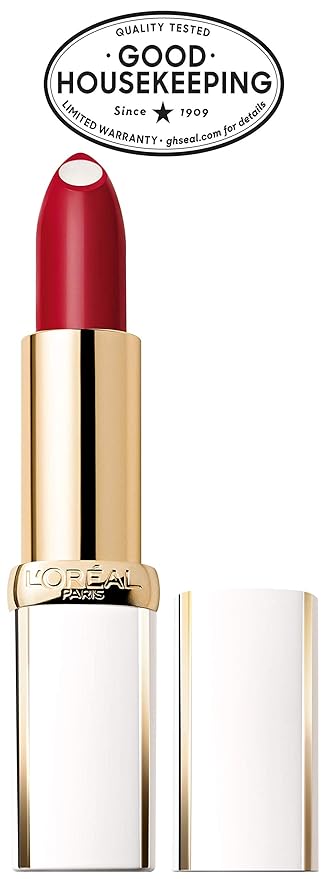 L’Oréal Paris Age Perfect Luminous Hydrating Lipstick, Sublime Red, 0.13 Ounce