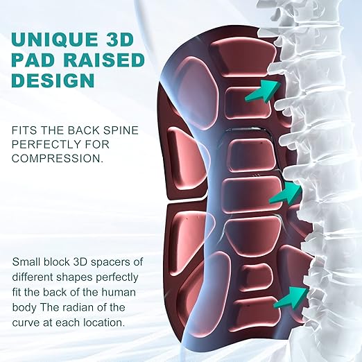 TANDCF LSO Spine Decompression Support-Entire ARC Back Brace for Women & Men,3D PAD Plus Lumbosacral Corset Belt with Adjustable Pulley System Decompression Back Support for Sciatica,Herniated Discs