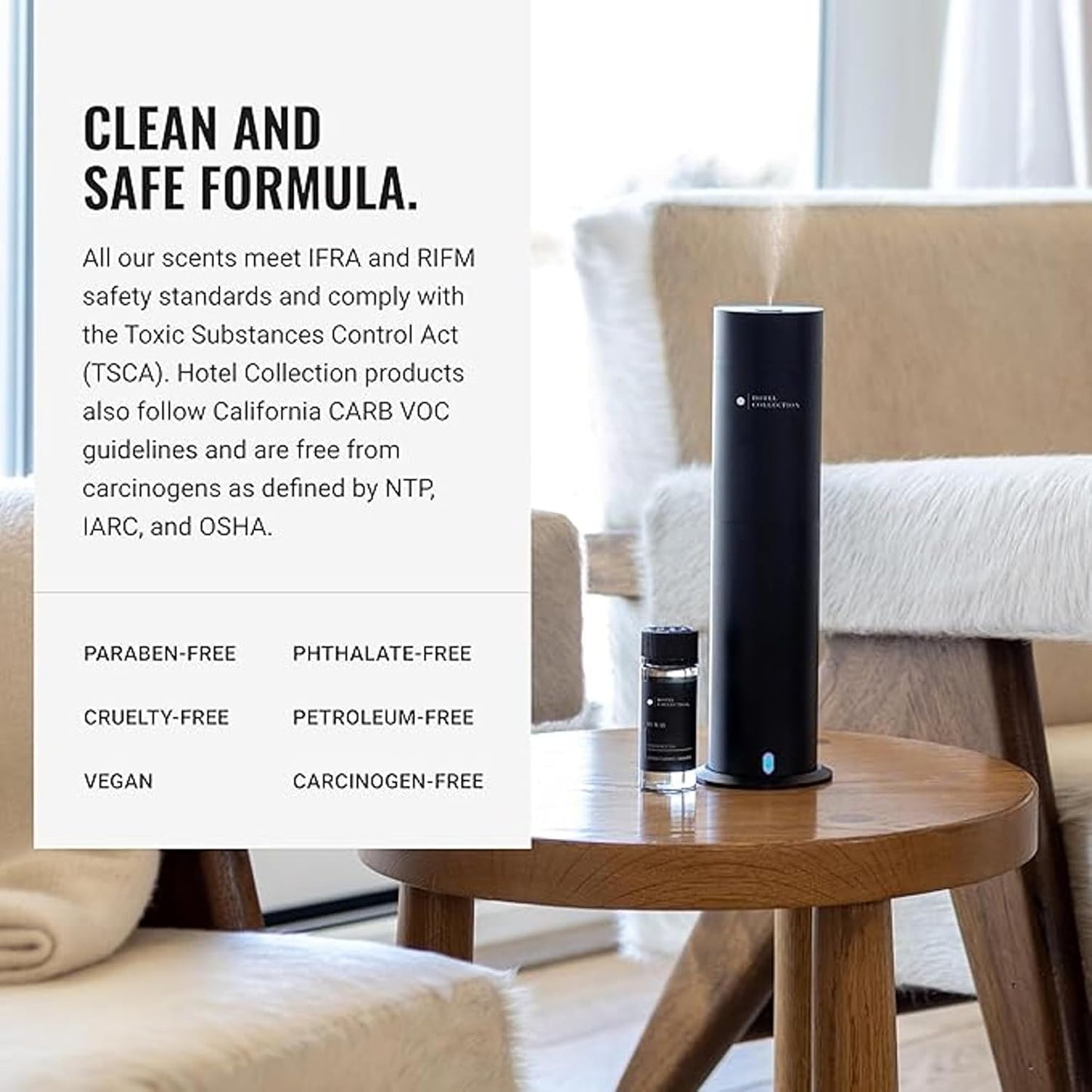 Hotel Collection Diffuser Oil - Cabana - Aromatherapy Essential Fragrance Oil - Hints of Marine, Bergamont, & Jasmine - 500ML 16.9 Fl oz