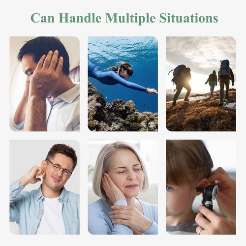 Eustachian Tube Unclogger, Ear Pressure Reliever, Tinnitus, Earache, Maintain Ear Pressure Balance to Improve Earache