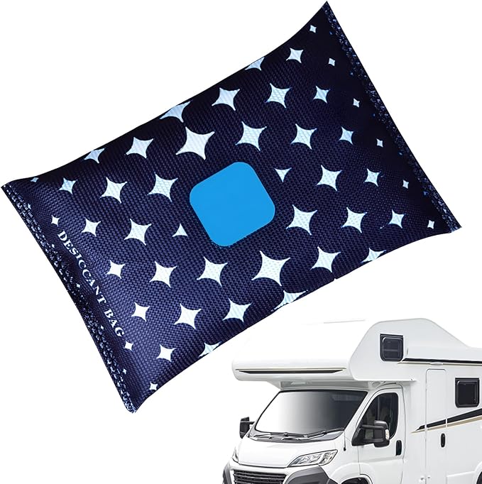 Car Dehumidifier Bag, Water Absorbing Purifying Moisture Absorber, Anti-Humidity Bag for RV, Truck, Sedan, Locker, Closet, Wardrobe, Basement, Cabinet, Bedroom, Dorm