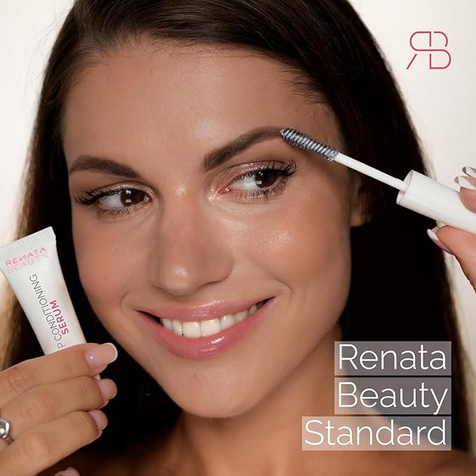 RB RENATA BEAUTY Lash and Brow Conditioner Serum β Regenerating & Repairing Serum β Deep Conditioning Eyebrow & Eyelash Conditioner for post-Lamination and Lash Lift Aftercare and Daily Care