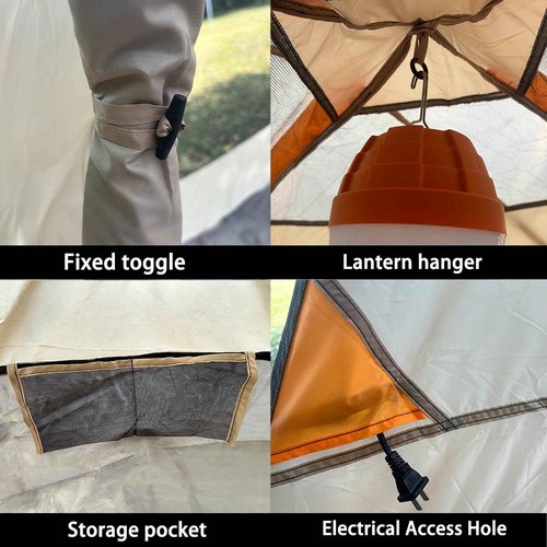 UNP Camping Tent 2/3/4/6 Person Dome Tent, Easy to Set Up for Camping, Lightweight Camp Tent, Portable Camping Tent for Outdoor and Backpacking Beaches