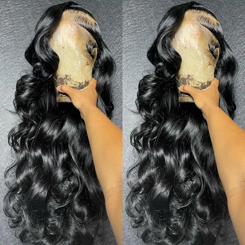 13x6 Body Wave Lace Front Wigs Human Hair Pre Plucked 180% Density HD Lace Frontal Wig Human Hair For Women Body Wave Wigs With