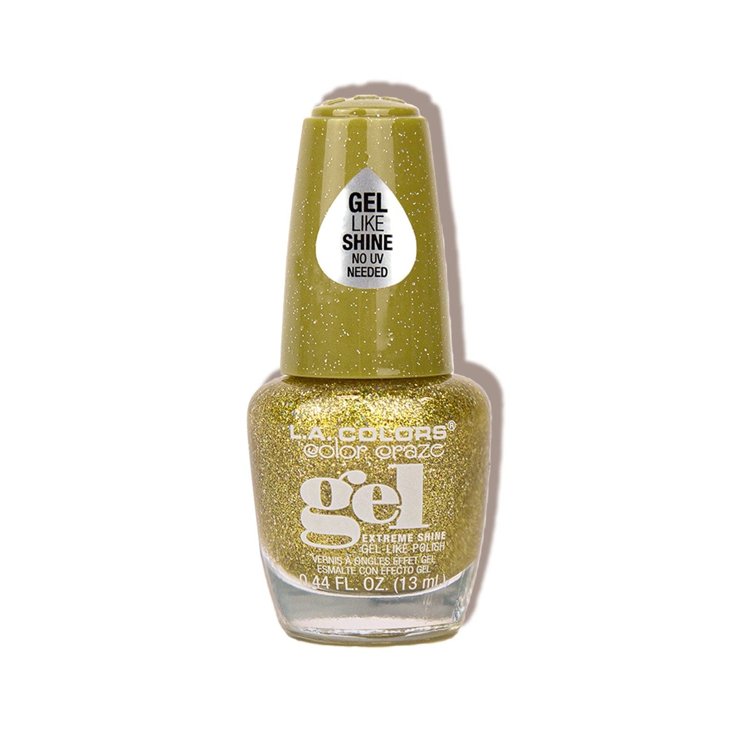 L.A. COLORS Demo - Color Craze Shimmer Gel Polish, Beaming CNL285