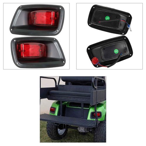 MiKaFex E-Z-GO TXT Golf Cart LED Light Bar Kit Compatible with 1996-2013 Models with Wiring Harness Switch