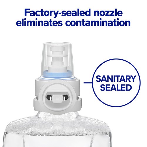 PURELL Healthcare HEALTHY SOAP 2% CHG Antimicrobial Foam, Fragrance Free, 1250 mL Foam Refill for PURELL CS4 Manual Soap Dispenser (Pack of 3) - 5181-03 - Manufactured by GOJO, Inc.
