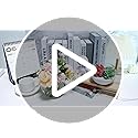 PINIWON 6 Pack Clear Round Glass Vases, 4.7” W x 3.5” H, Bubble Bowl Flower Vase for Table Centerpieces, Candle Holders fo...
