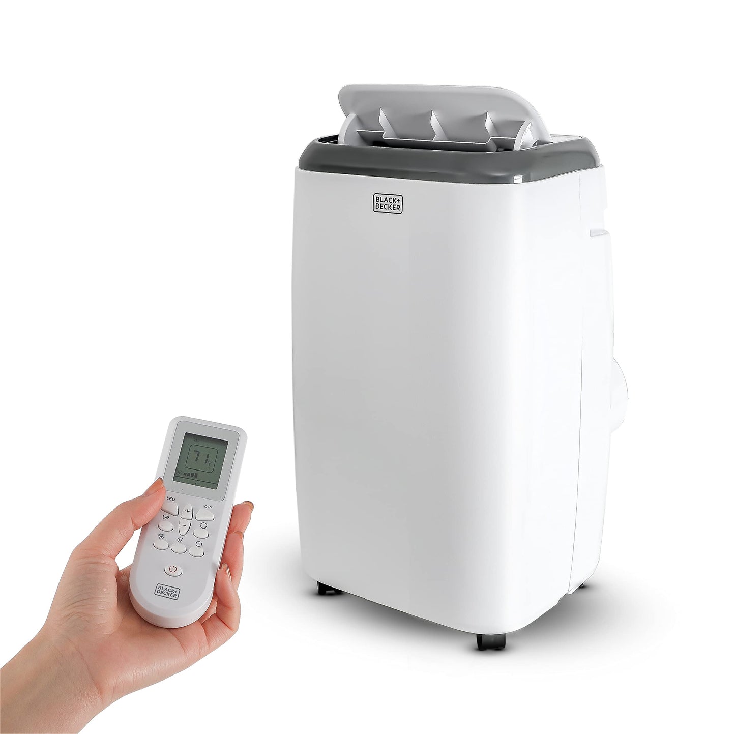 BLACK+DECKER BPP10HWTB 10,000 BTU Cooling (SACC/CEC), 11,500 BTU Heating (ASHRAE 128) 14,000 BTU Cooling (ASHRAE 128) Portable A