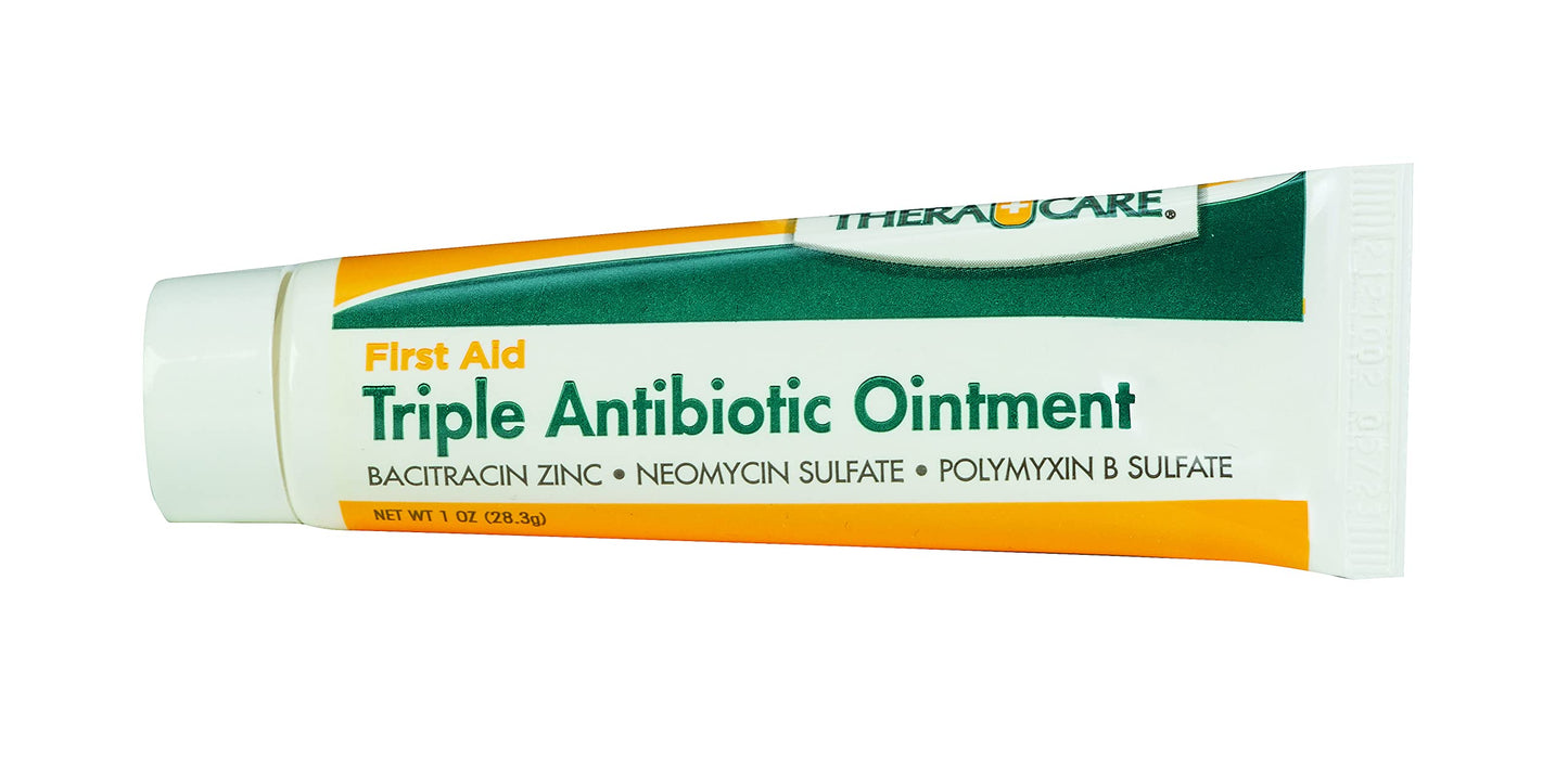 Thera|Care Triple Antibiotic Ointment | First Aid | Infection Prevention and Protection | 1.0 oz | Topical Wound Care for Minor Scrapes and Cuts