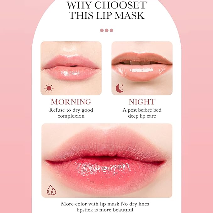30 PCS Moisturizing Lip Mask 6 Flavours Crystal Lip Care Gel Pads Mask Bulk for Moisturizing & Reducing Wrinkle Patches Exquisite Remove Dead Skin Moisture Essence Sleepover Makeup Party Supplies