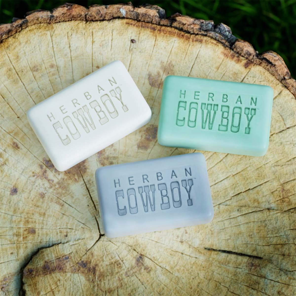 Herban Cowboy Forest Body Soap with Hints of Cedar, Mandarin, and Black Pepper (5 oz)
