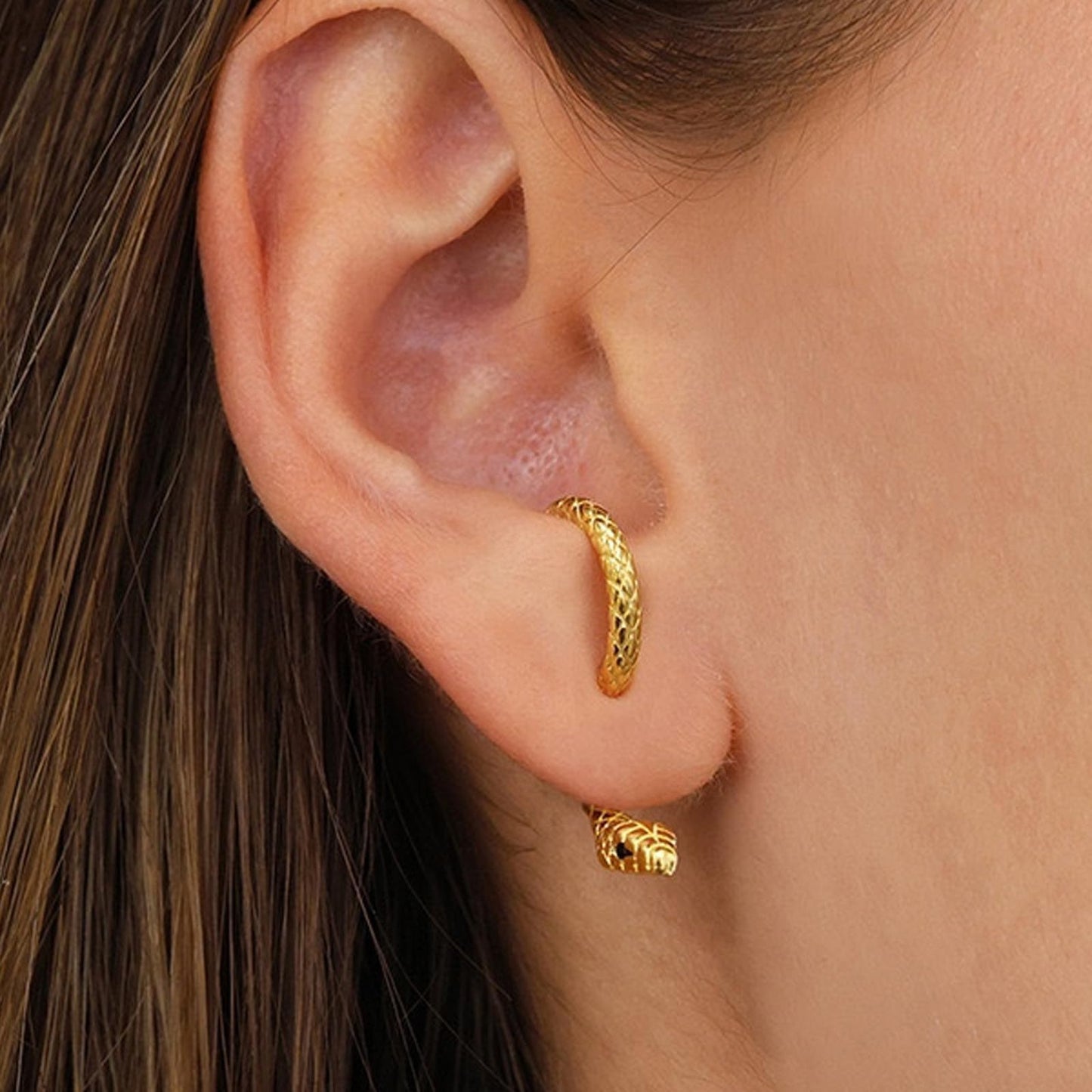 Snake Earrings for Women goth Dangle Earring Gothic Drop Earring Punk Jewelry Halloween Grunge Earrings Edgy Snake Accessories Vintage Gothic Jewelry